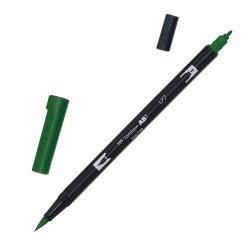 Pennarello Dual Brush 177 - dark jade - Tombow