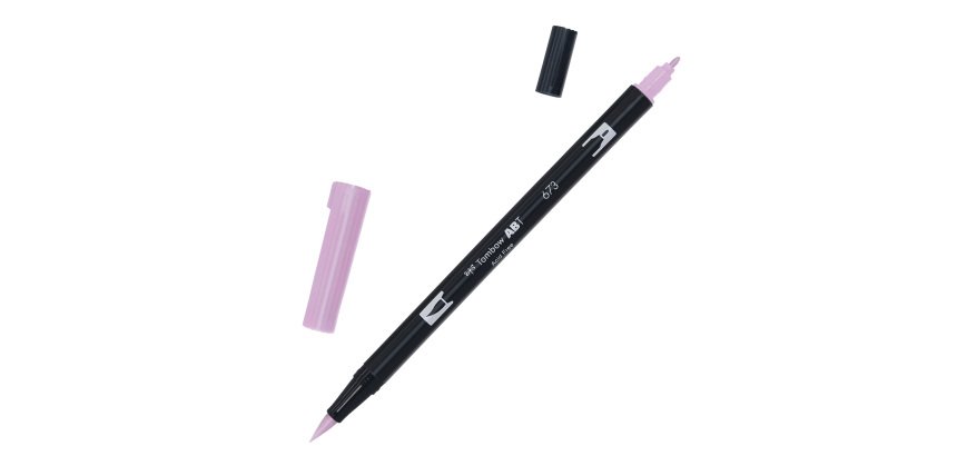 Pennarello Dual Brush 673 - orchid - Tombow