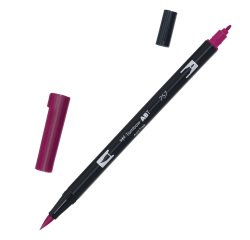 Pennarello Dual Brush 757 - port red - Tombow