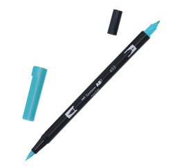 Pennarello Dual Brush 452 - process blue - Tombow