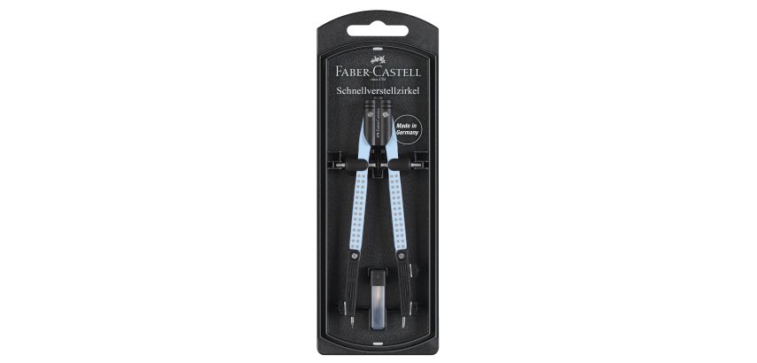 Balaustrone grip - diametro max cerchio 390 mm - sky blue - Faber-Castell