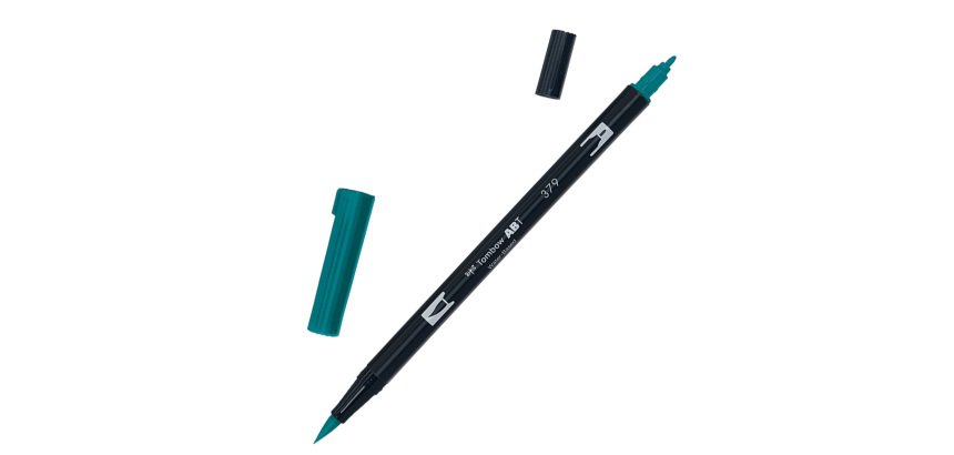 Pennarello Dual Brush 379 - jade green - Tombow