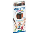 Pastelli colorati Stilnovo skin tones - diametro mina 3,3 mm - Giotto - astuccio 12 pezzi