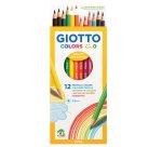 Pastelli colorati Colors 3.0 - diametro mina 3 mm - Giotto - astuccio 12 pezzi