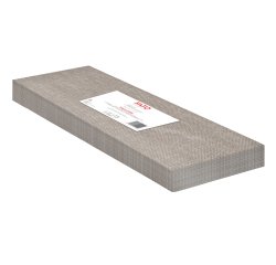 Tovaglia linea AirLaid - 100 x 100 cm - cachemire/caffè - Fato - conf. 25 pezzi