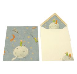 Biglietto Piccolo Principe - 19 x 25 cm - Kartos - conf. 10 pezzi