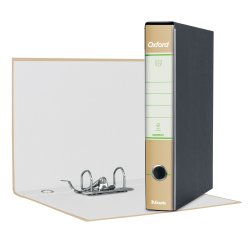 Registratore Oxford Green G84 - dorso 5 cm - protocollo 23x33 cm - avana - Esselte