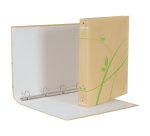 Raccoglitore Oxford Green - 22 x 30 cm - 4 anelli tondi 30 mm - dorso 4 cm - carta riciclata - avana - Esselte