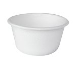 Coppetta porta salse monouso in canna da zucchero - 60 ml - bianco - Signor Bio - conf. 100 pezzi