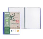 Portalistini personalizzabile Ermes TI - 22 x 30 cm - PP riciclato - 40 buste - blu - Sei Rota