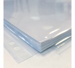Buste forate ATLA GS plus - 22 x 30 cm - PP - c/soffietto - trasparente liscia - Sei Rota - conf. 10 pezzi