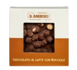 Tavoletta di cioccolato con nocciole - al latte - 120 gr - Barbero