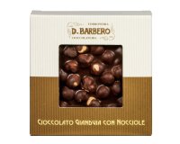 Tavoletta di cioccolato con nocciole - gianduja - 120 gr - Barbero