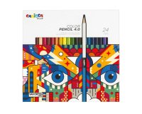 Matita colorata Color Pencil 4.0 - mina 4 mm - colori assortiti - Carioca Plus - conf. 24 pezzi
