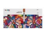 Pennarello Prisma - punta 3,7 mm - colori assortiti - Carioca Plus - conf. 24 pezzi