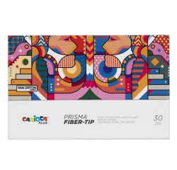 Pennarello Prisma - punta 3,7 mm - colori assortiti - Carioca Plus - conf. 30 pezzi