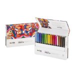 Pennarello Prisma - punta 3,7 mm - colori assortiti - Carioca Plus - conf. 30 pezzi