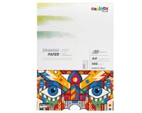 Album disegno matita - A4 - 140 gr - 30 fogli - Carioca Plus