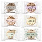 Biscotti al burro Frutta e Meditazione - gusti assortiti - Loison - scatola da 200 biscotti