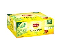 Tè nero - Yellow Label - in filtro - Lipton - conf. 100 pezzi