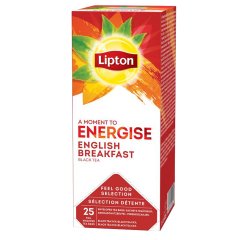 Tè English breakfast - Feel Good Selection -  in filtro - Lipton - conf. 25  pezzi