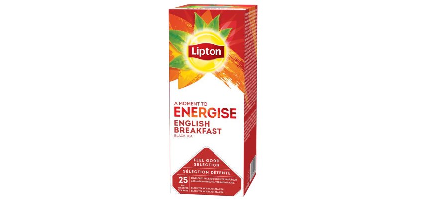 Tè English breakfast - Feel Good Selection -  in filtro - Lipton - conf. 25  pezzi