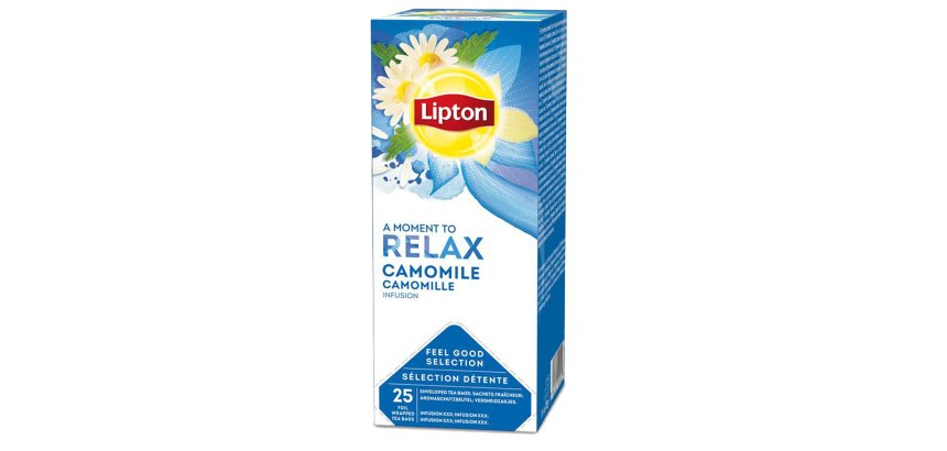 Camomilla - Feel Good Selection - in filtro - Lipton - conf. 25  pezzi