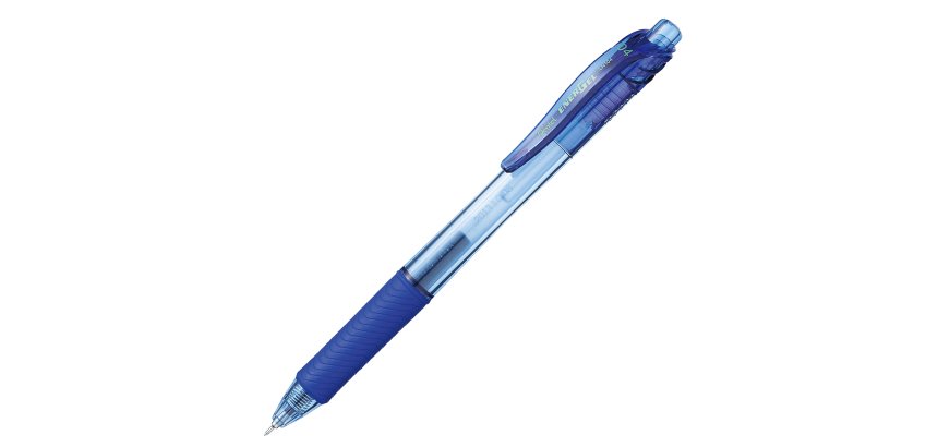 Roller a scatto Energel X BLN 104 - punta 0,4mm - blu - Pentel