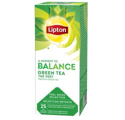 Tè verde puro - Feel Good Selection - in filtro - Lipton - conf. 25  pezzi