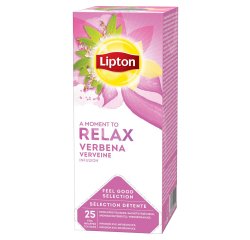 Tè alla verbena - Feel Good Selection - in filtro - Lipton - conf. 25  pezzi