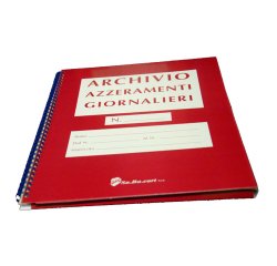 Cartella per azzeramenti giornalieri - per rotoli da 57 mm - Sabacart