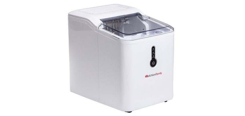 Macchina del ghiaccio Cubik - con compressore - 120 W - bianco - Melchioni family