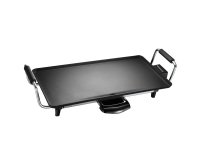 Piastra antiaderente Atena - 43 x 23 cm - 2000 W - nero - Melchioni family