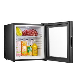 Frigobar termoelettrico Iceberg Glass 24 - porta in vetro - 38 x 38 x 47,5 cm - 24 L - Melchioni family