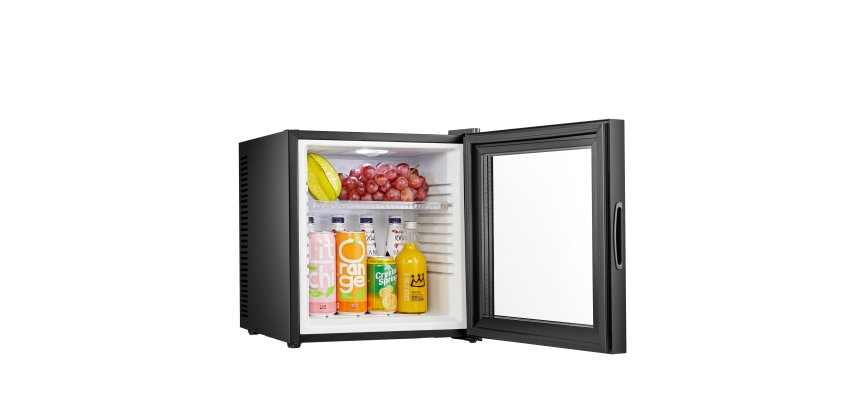 Frigobar termoelettrico Iceberg Glass 24 - porta in vetro - 38 x 38 x 47,5 cm - 24 L - Melchioni family