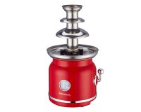 Fontana di cioccolato - 3 livelli - 90 W - rosso - Melchioni family