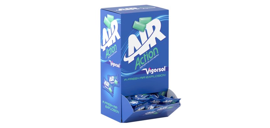 Gomma da masticare Air Action Vigorsol - conf. 250 pezzi