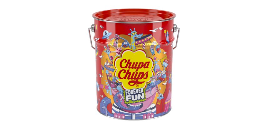 Chupa Chups - cofanetto latta -150 pezzi