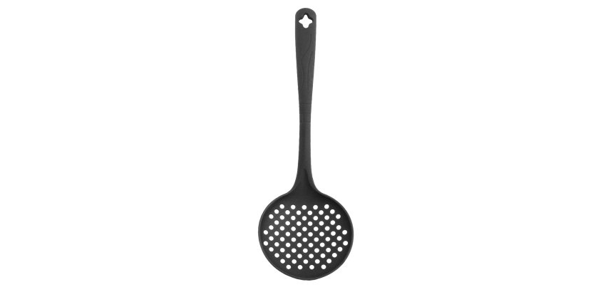 Schiumarola da cucina - nylon - nero