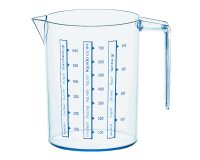 Brocca graduata - 0,75 L -  trasparente