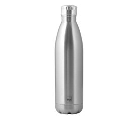 Borraccia termica - 750 ml - acciaio - colore naturale