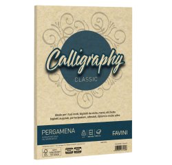 Carta Calligraphy Pergamena - A3 - 190 gr - crema 05 - Favini - conf. 250 fogli