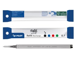 Refill sfera a scatto Frixionball Zone - punta 0,7 mm - nero - Pilot