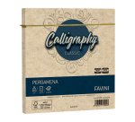 Busta Calligraphy Pergamena - 170 x 170 mm - 90 gr - nocciola 04 - Favini - conf. 25 pezzi