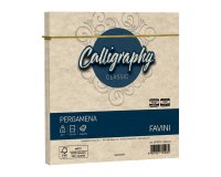 Busta Calligraphy Pergamena -  170 x 170 mm - 90 gr - sabbia 02 - Favini - conf. 25 pezzi