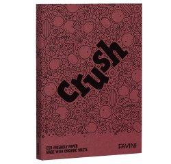 Carta Crush - A4 - 250 gr - ciliegia - Favini - conf. 50 fogli