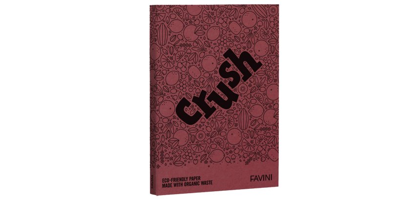 Carta Crush - A4 - 250 gr - ciliegia - Favini - conf. 50 fogli