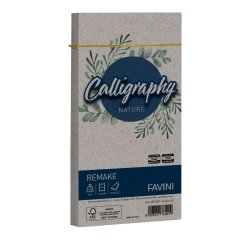 Busta Calligraphy Remake -  110 x 220 mm - 120 gr - scoglio - Favini - conf. 25 pezzi