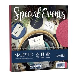 Busta Special Events - 170 x 170 mm - 120 gr - rosso - Favini - conf. 10 buste