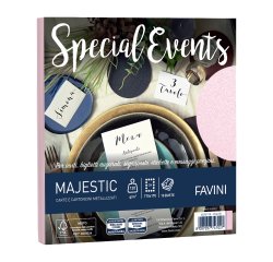 Busta Special Events - 170 x 170 mm - 120 gr - rosa - Favini - conf. 10 buste